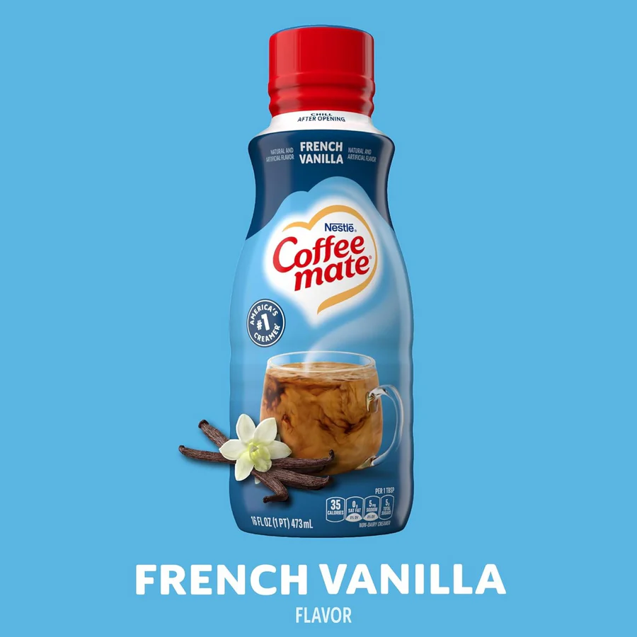 Crema para Café Vainilla Francesa Coffee-Mate Nestle 473 ml