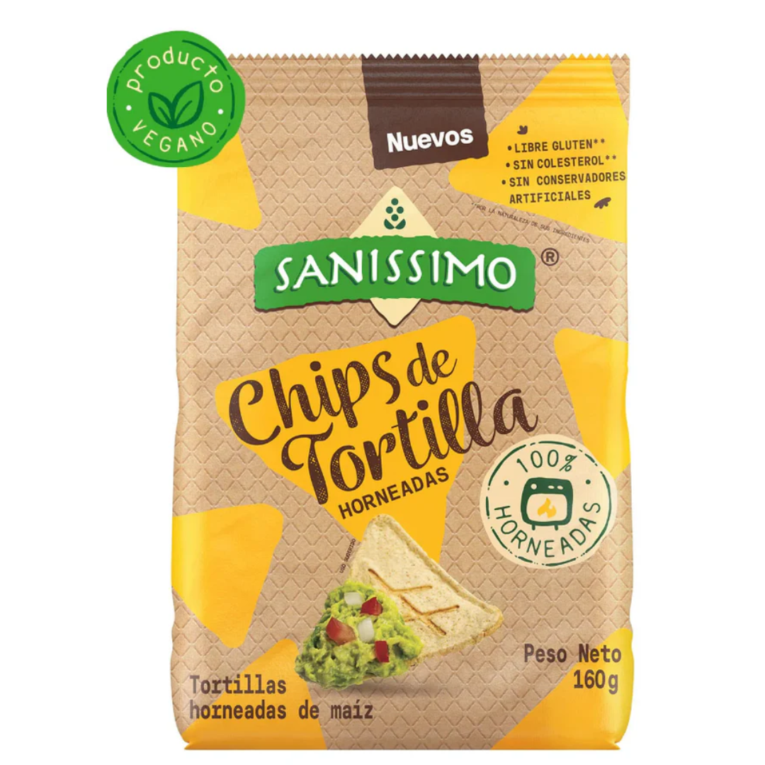 Chips de Tortilla Original Sanissimo 160 g