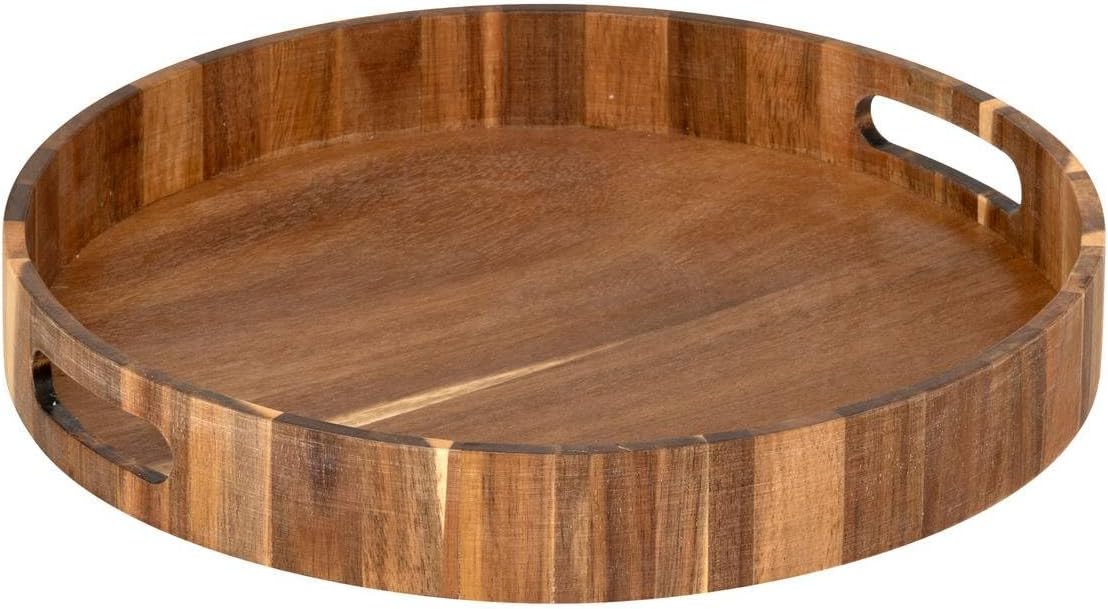 Bandeja Redonda De Acacia D.35Cm 5Five 1 un