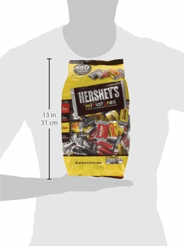 Chocolate Mini Variedades 180 un Hershey's 1.58 kg