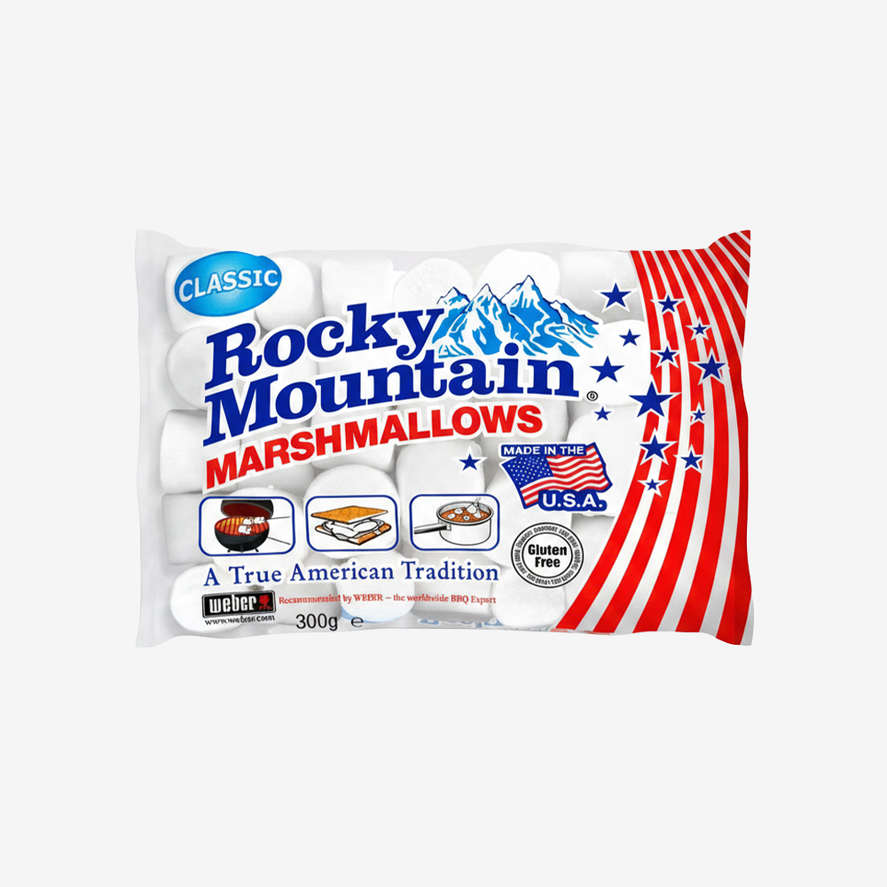 Marshmallow Clásico Rocky Mountain 300 g