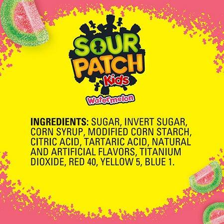 Gomitas Ácidas Sandía Sour Patch 56 g