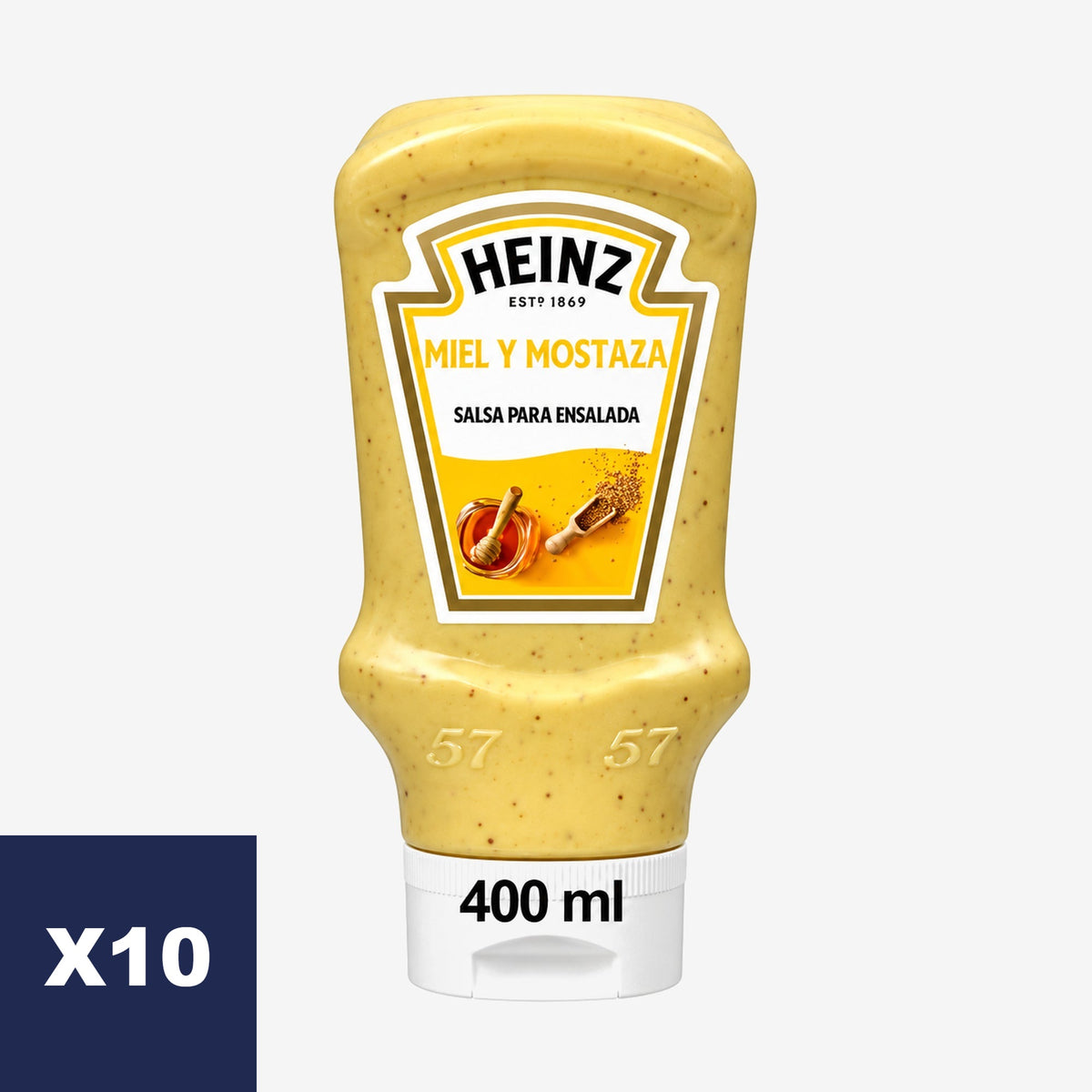Mostaza Miel Heinz 10 x 405 g