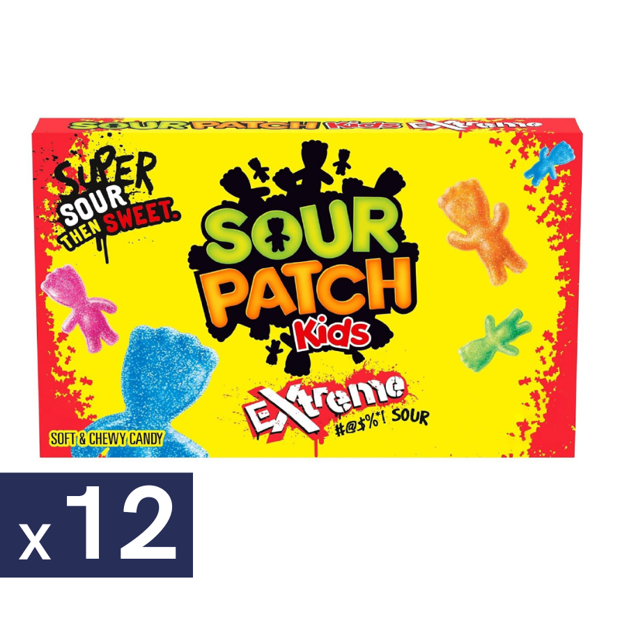 Gomitas Extreme Theater Sour Patch Kids 12 x 99 g