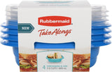 Set 4 Contenedores Take Alongs 695 ml Rubbermaid 1 un