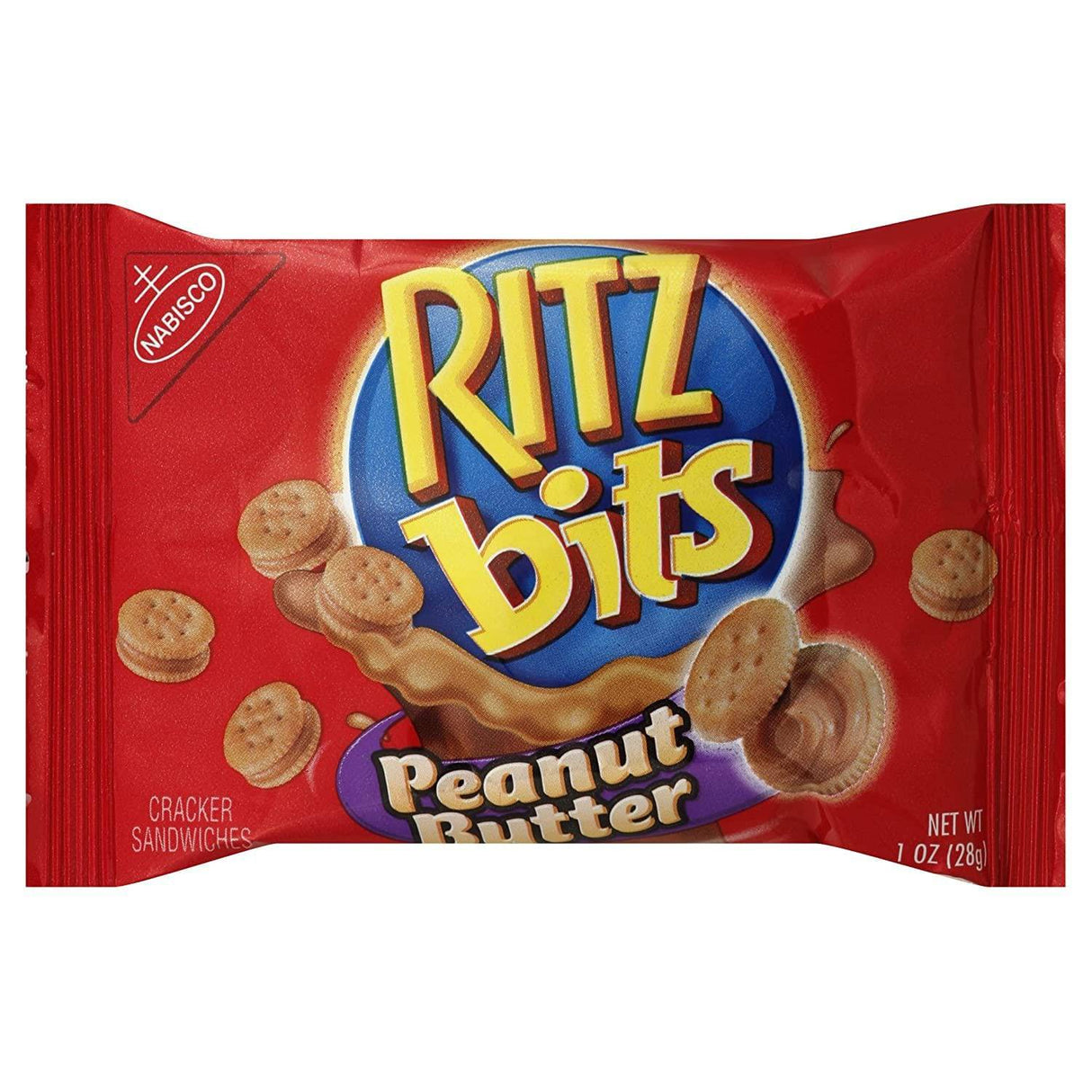 Galletas Ritz Bits Mantequilla de Maní Nabisco 28 g