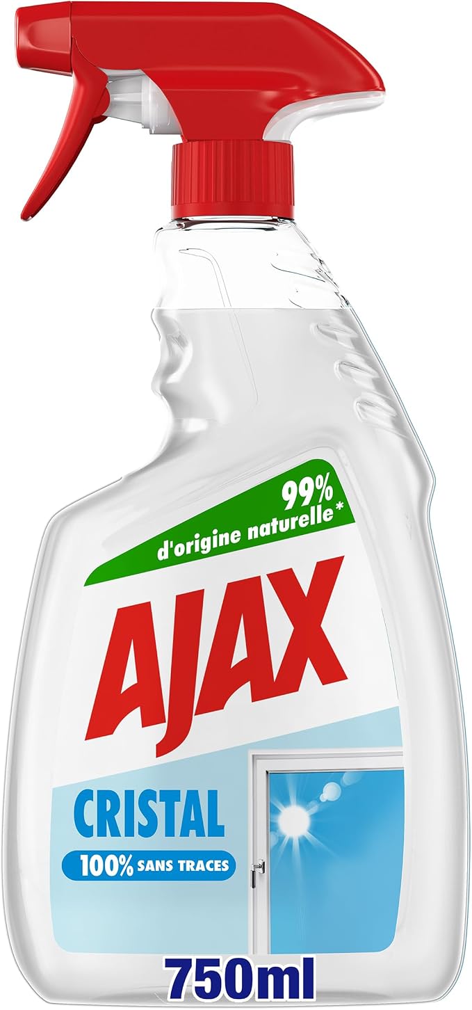 Limpiavidrios Desengrasante y Anti-Huellas Spray Ajax 750 ml