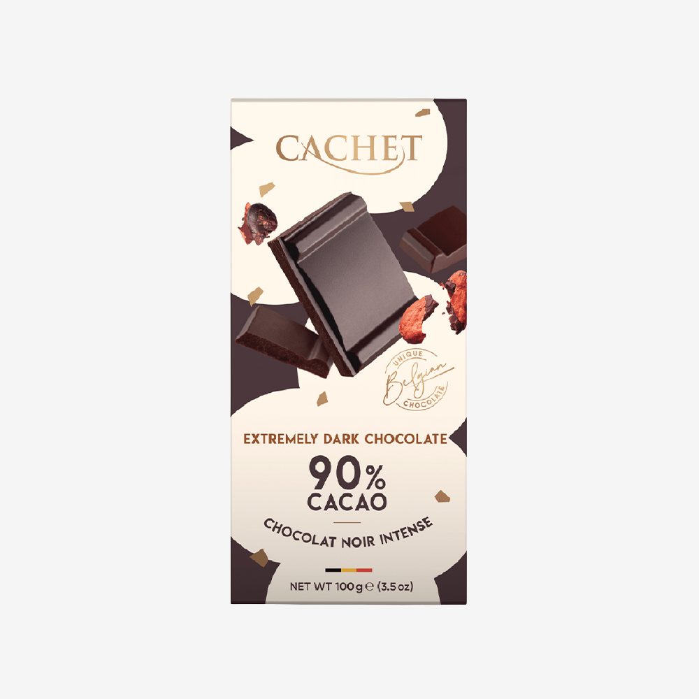 Barra Chocolate Extremely Negro 90 Cachet 100 g