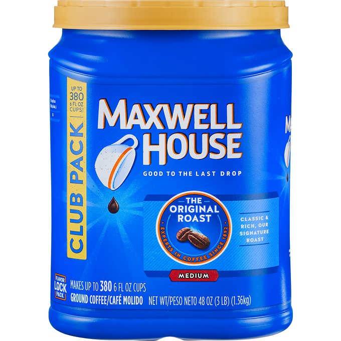 Café Molido Tostado Medio Maxwell House 1.36 kg