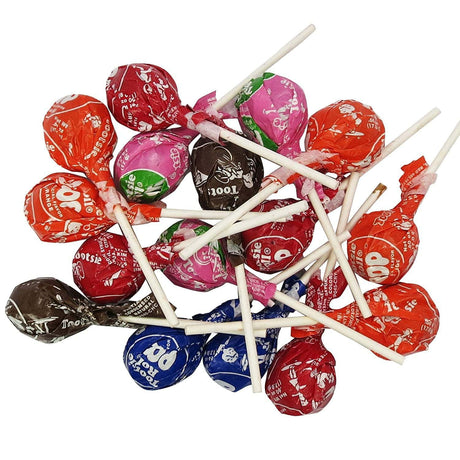 Chupetes Rellenos Surtidos Tootsie Pops 1.7 kg