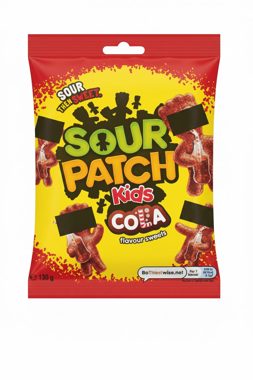 Gomitas Cola Sour Patch Kids 130 g