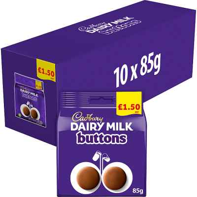 Chocolates Giant Buttons Cadbury 10 x 85 g