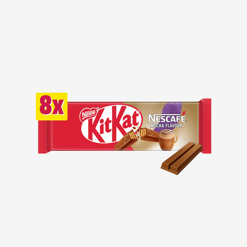 Chocolate Mocha 2 Fingers 8 Pack Kit Kat 165,6 g
