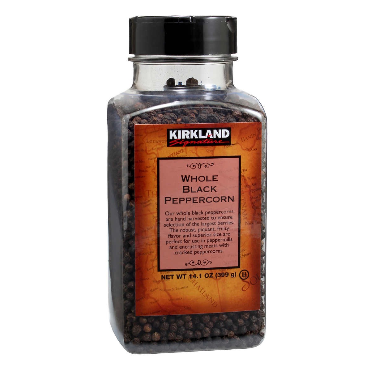 Pimienta Negra Grano Entero Kirkland 400 g