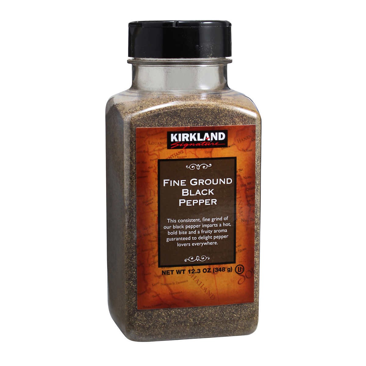 Pimienta Negra Molida Fina Kirkland 348 g