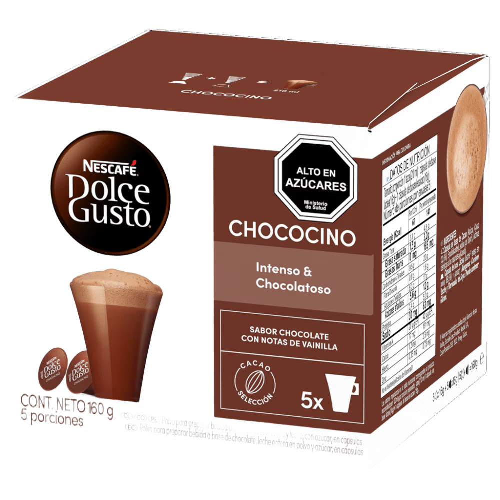 Cápsulas Dolce Gusto Chococino Nescafé 16 un