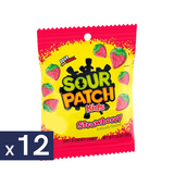 Gomitas Frutilla Sour Patch Kids 12 x 102 g
