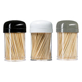 Set 3 Frascos Mondadientes 300 Bamboo 5five 1 un