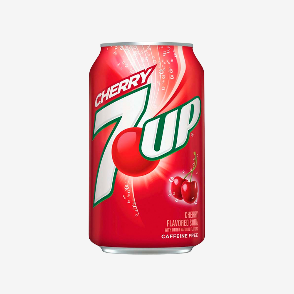 Bebida Cherry Lata 7Up 330 ml