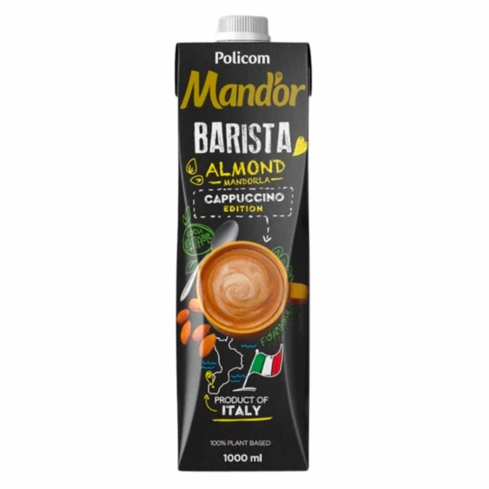 Bebida Vegetal de Almendras Barista Mand'Or 1 L