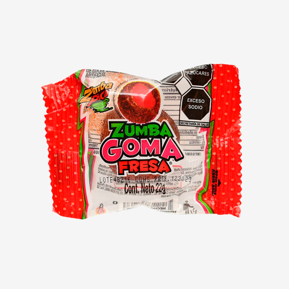 Gomitas Frutilla Goma Zumba 22 g