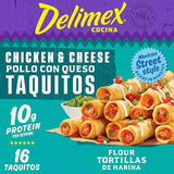 Taquitos Pollo Queso Delimex 544 g