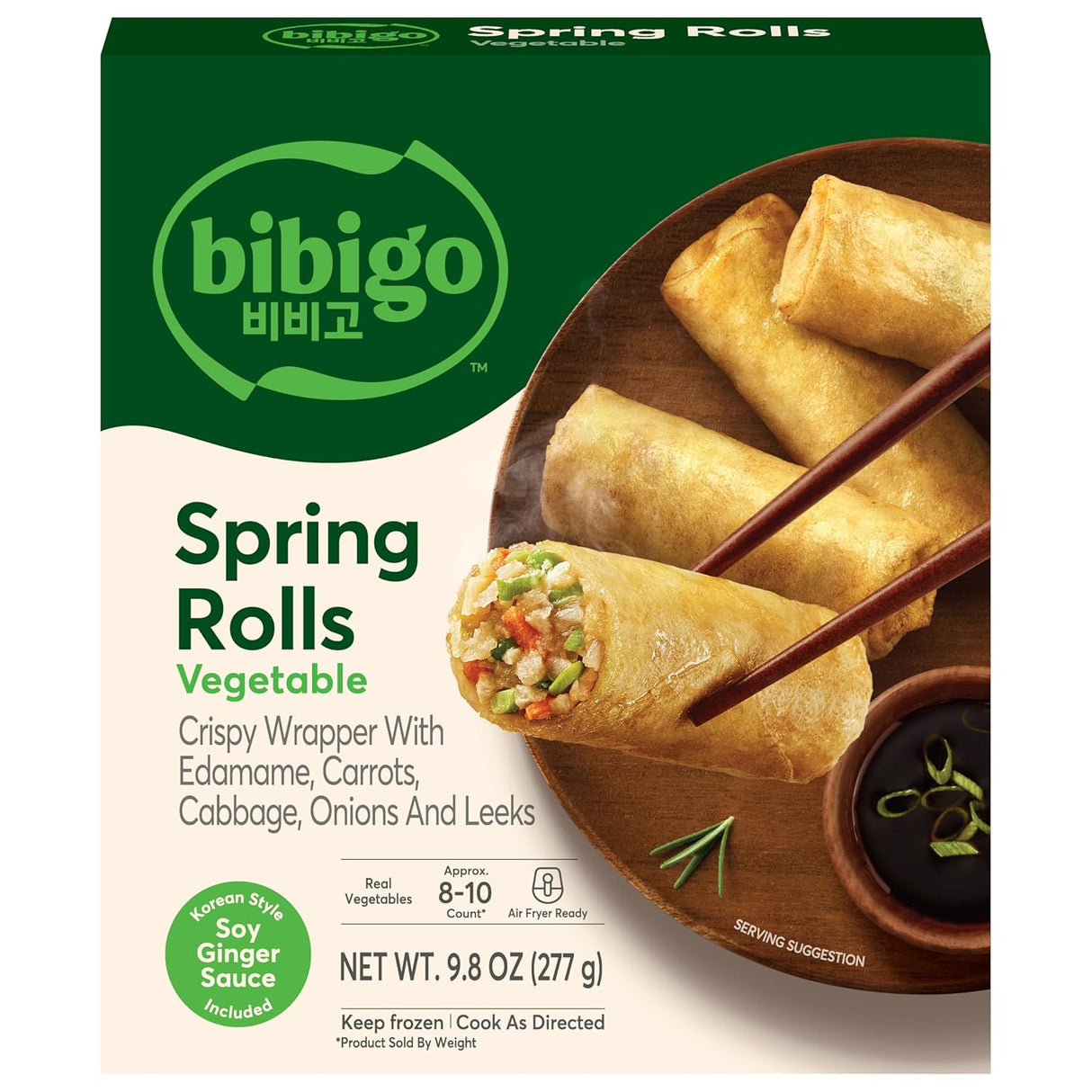 Rollitos Primavera de Verduras Congelados Bibigo 277 g