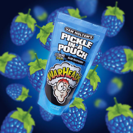 Pepinillos Azul Warhead Van Holten's 140 g