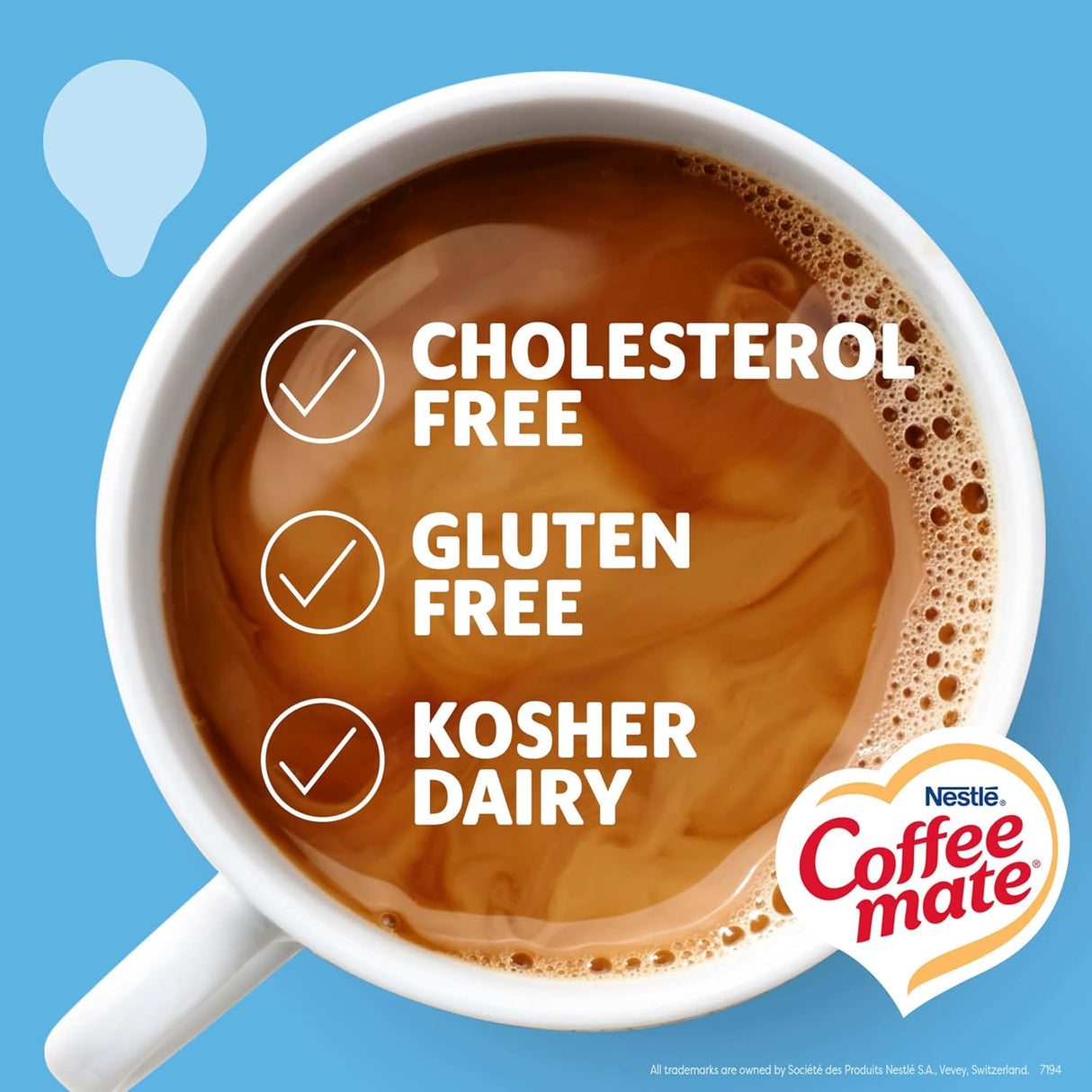 Crema para Café Individual Vainilla Francesa Coffee-Mate Nestle 180 x 11 ml