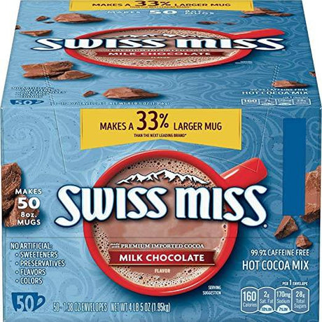 Mezcla de Chocolate Caliente Swiss Miss 50 un x 39 g