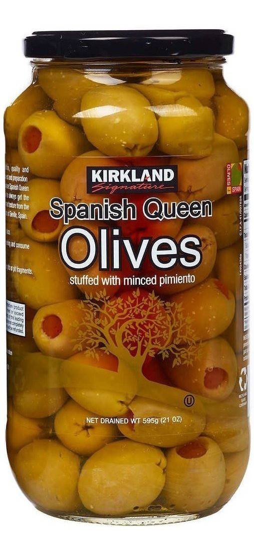 Aceitunas Reina Española Kirkland 595 g