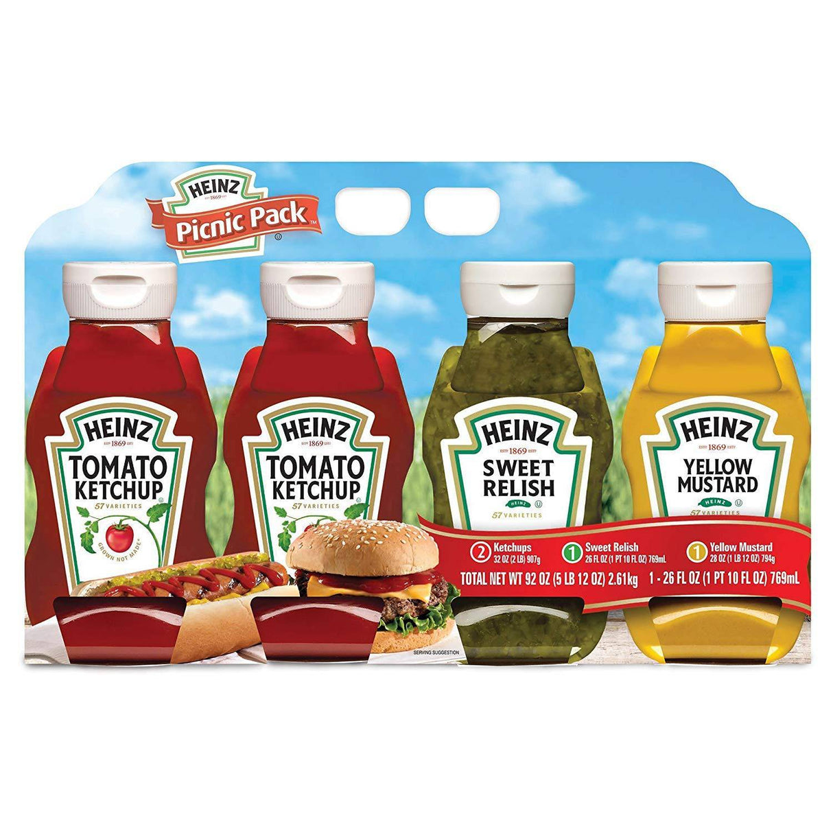 Salsas para Picnic Heinz 2.61 kg