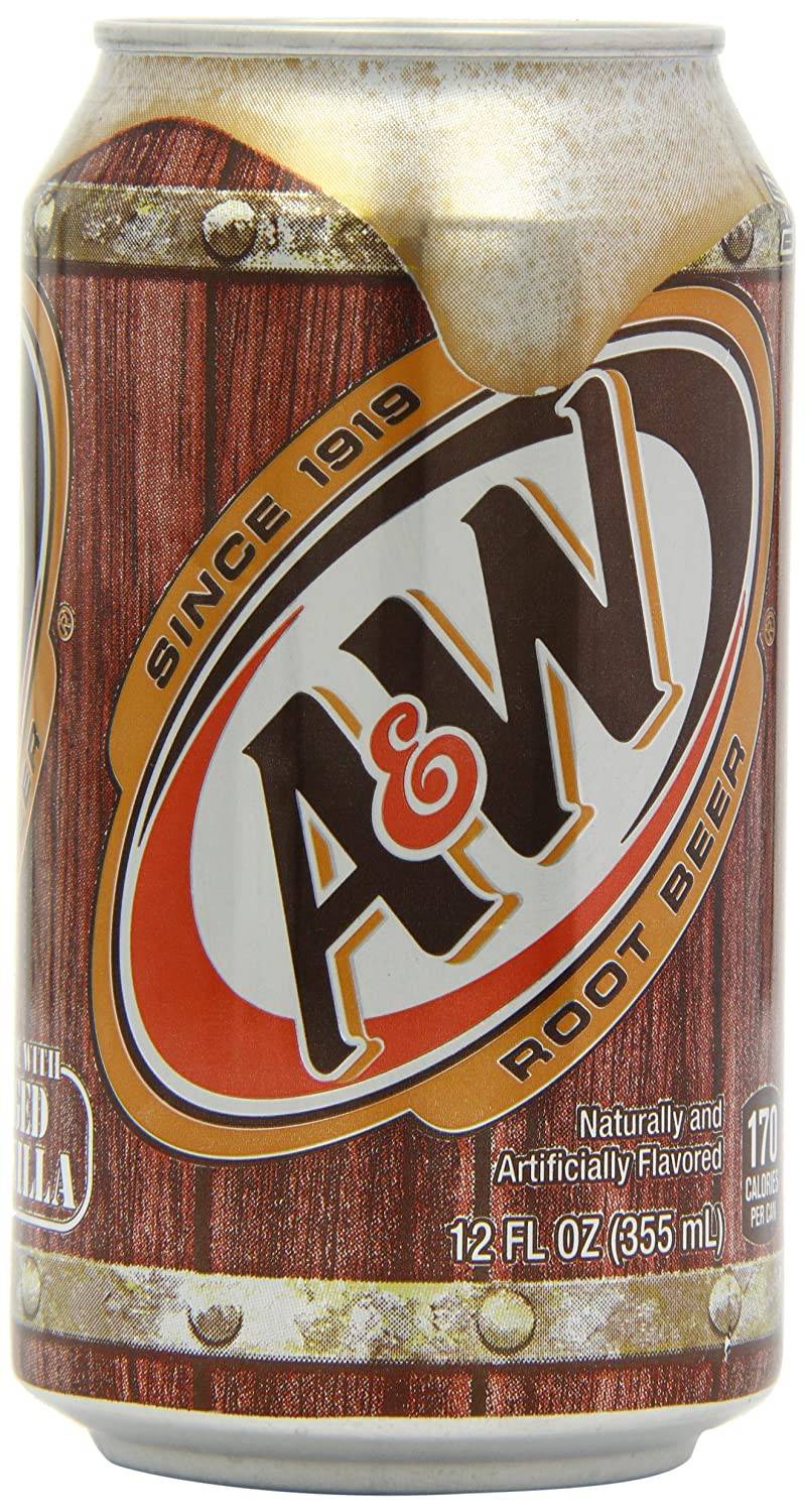 Bebida Cerveza de Raíz Lata A&W 355 ml