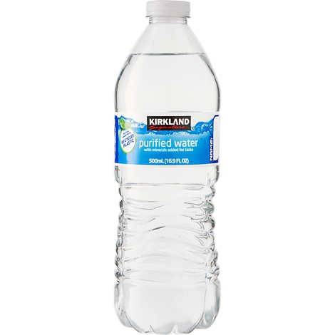 Agua Purificada Kirkland 40 un x 500 ml