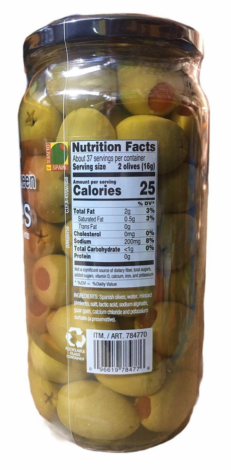 Aceitunas Reina Española Kirkland 595 g