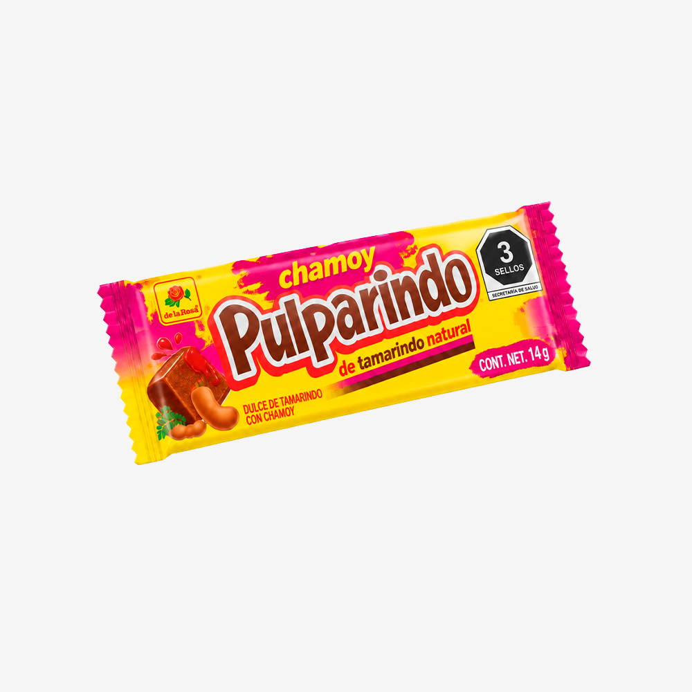 Masticables Pulparindo Chamoy De la Rosa 14 g
