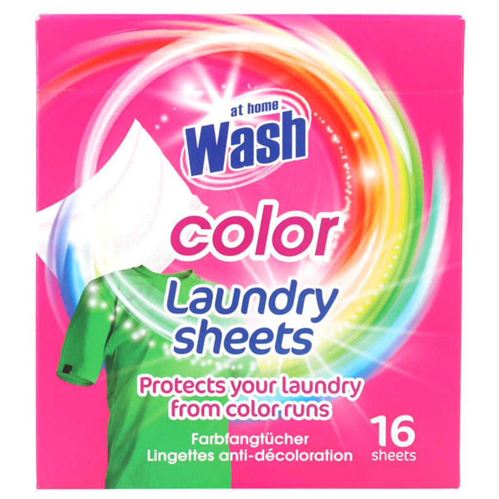Hojas para Lavadora Antiderrame Color At Home 16 un