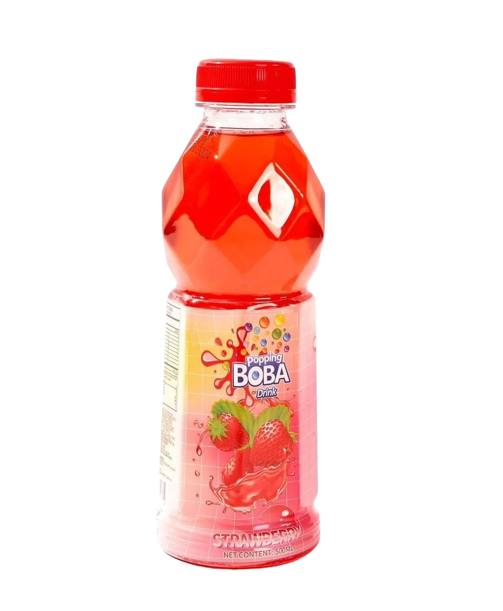 Té Helado Boba Frutilla MS Popping 500 ml