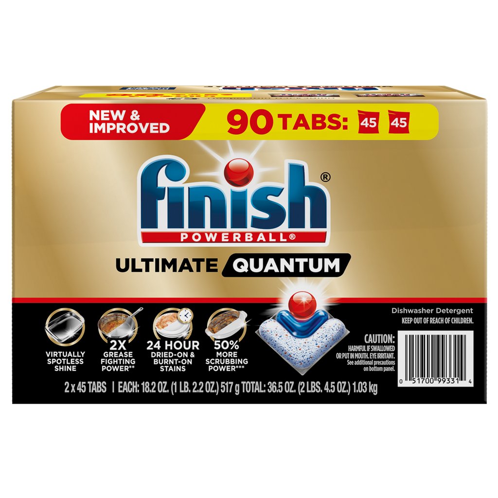 Lavavajillas en Cápsulas Quantum Finish 2 x 45 un