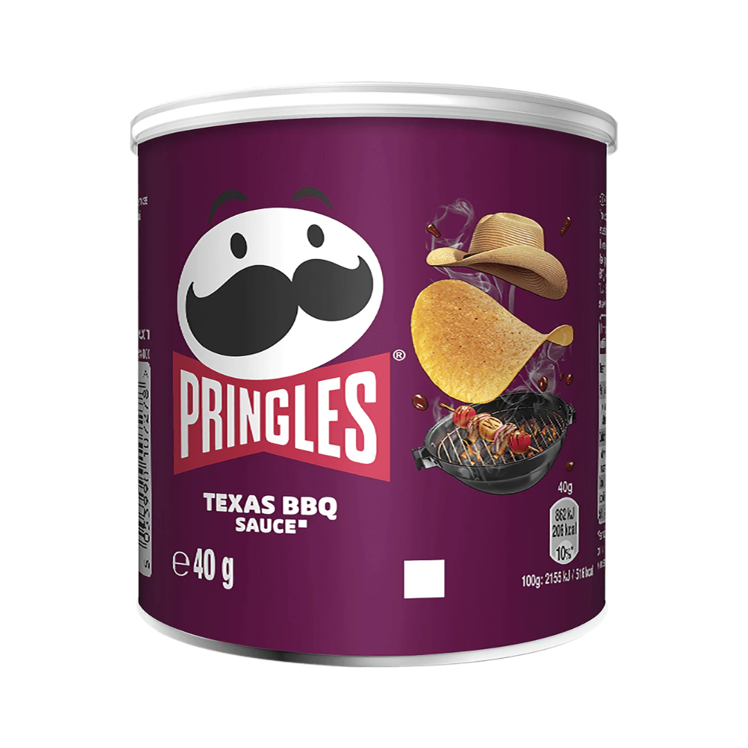 Papas Fritas Texas Bbq Pringles 40 g