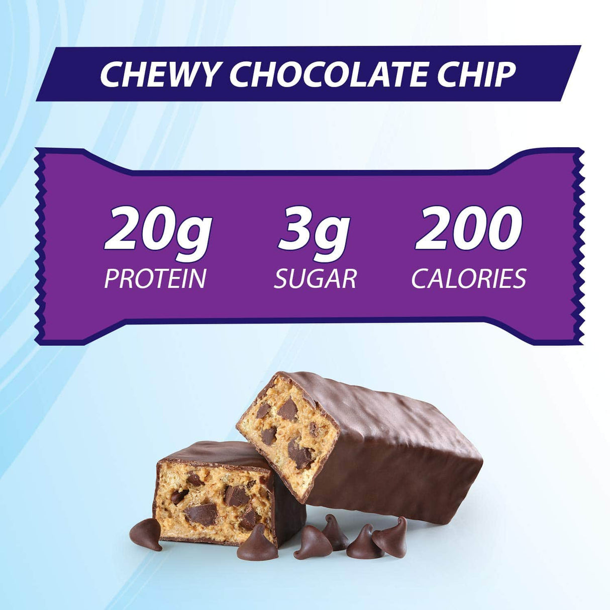 Barrita de Proteína con Chips de Chocolate Pure Protein 50 g