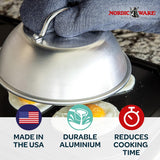 Cubreparrilla Aluminio 23 cm Nordicware 1 un