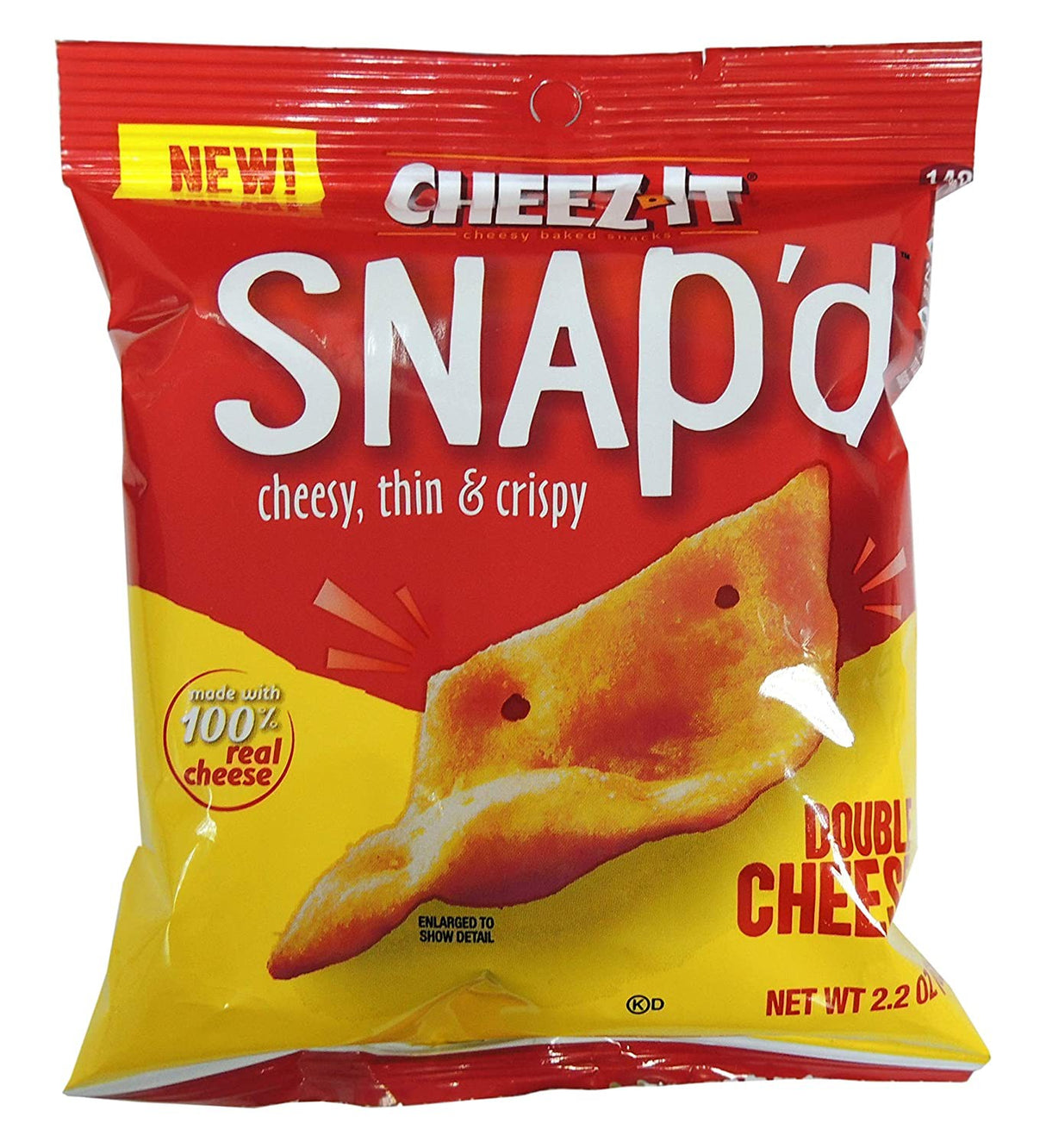 Galletas Snap'd Doble Queso Cheez-It 21 g