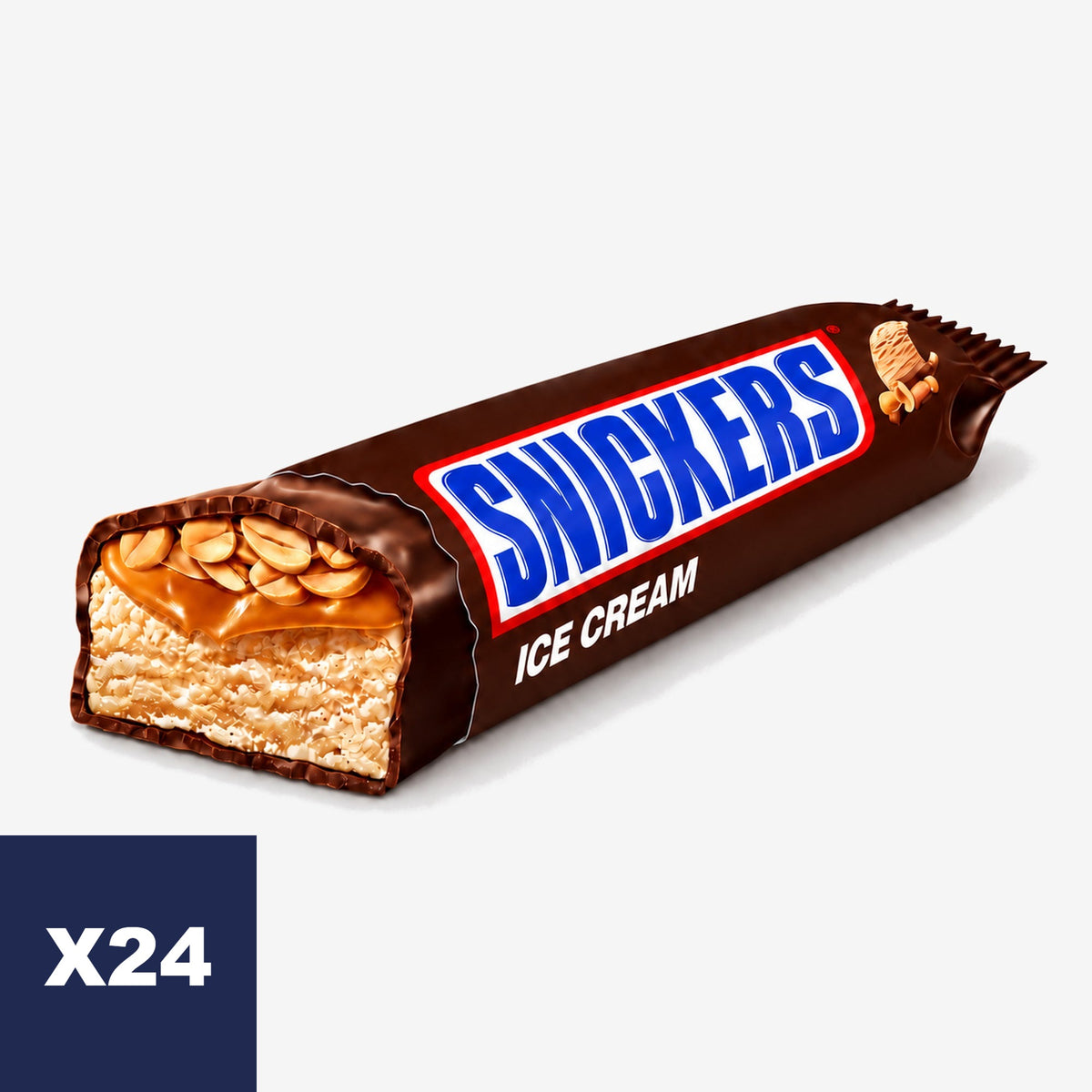 Helado Barra Snickers 24un x 59 ml