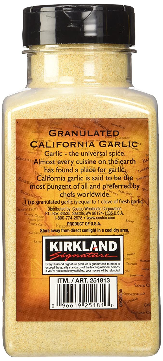 Ajo Granulado Kirkland 510 g