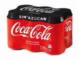 Bebida sin Azúcar Lata Coca-Cola 6 un x 350 ml