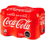 Bebidas Original Lata Coca-Cola 6 un x 350 ml