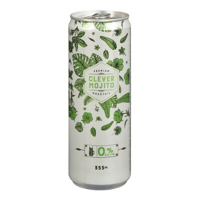 Bebida Mocktail Mojito Lata Clever 355 ml