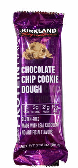 Barrita de Proteína Chocolate Chip Cookie Kirkland 60 g