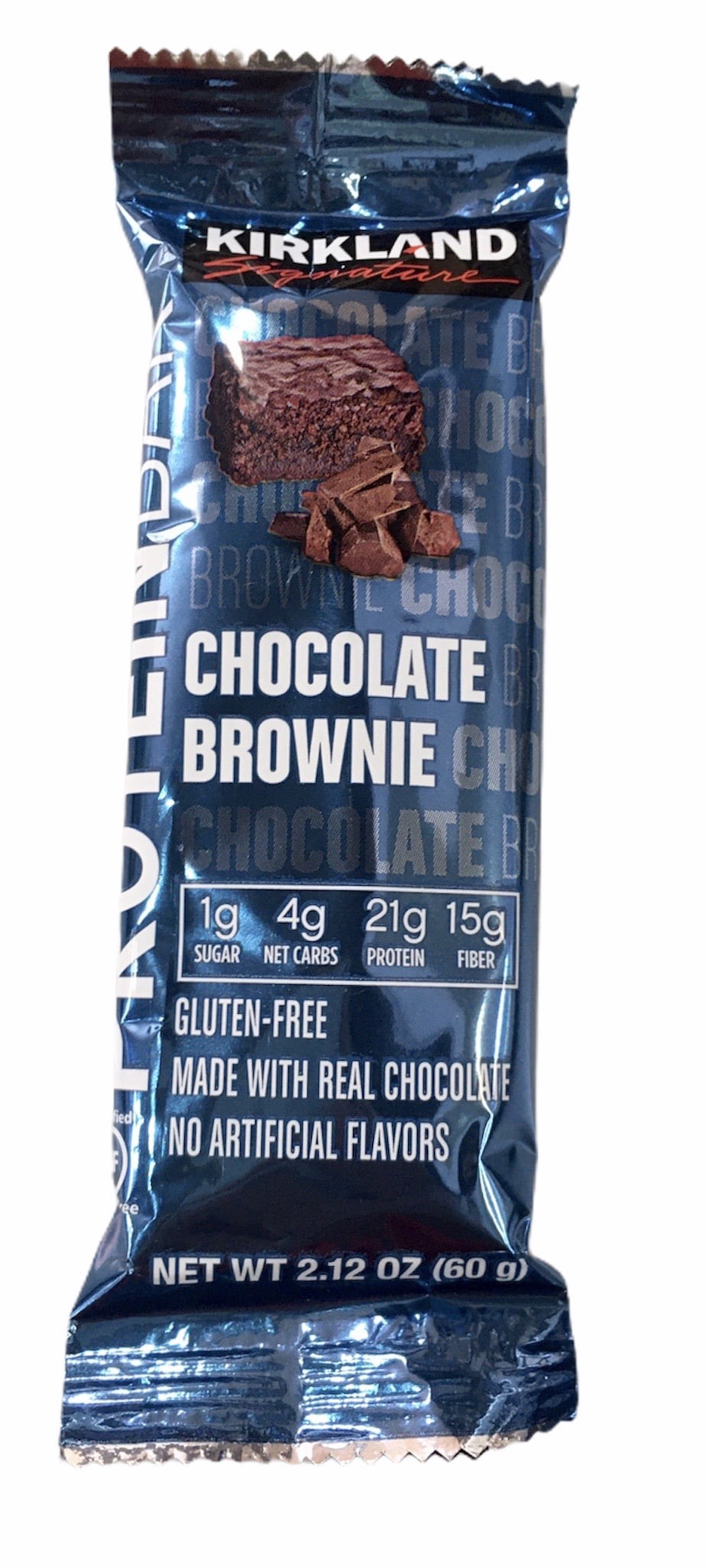 Barrita de Proteína Chocolate Brownie Kirkland 60 g